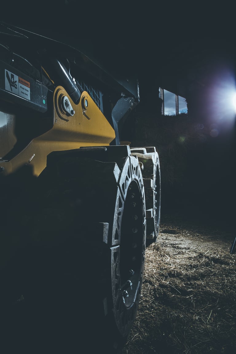 Benefits of Airless Skid Steer Tires